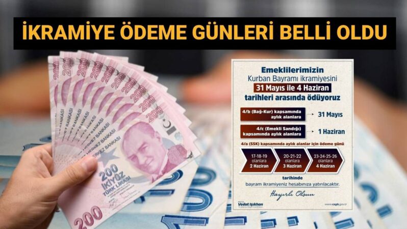 İkramiyeler hesaplara geçiyor! SSK, Bağ-Kur, Emekli Sandığı bayram ikramiyeleri ne zaman yatıyor? Emekli bayram ikramiyesi ödeme günleri