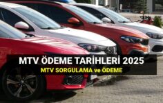 MTV borcu sorgulama ve ödeme 2025: MTV 2. taksit son ödeme tarihi