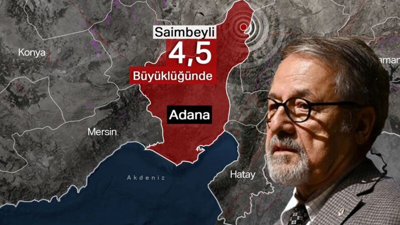 Adana’da korkutan deprem