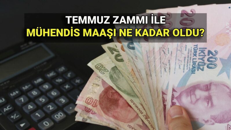 Temmuz zamlı mühendis maaşları 2025: Mühendis maaş zammı yüzde kaç? Güncel mühendis aylığı