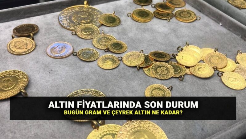 Altın düşüyor mu? 25 Temmuz son dakika altın fiyatları güncel: Gram altın ve çeyrek altın alış – satış fiyatları ne kadar?